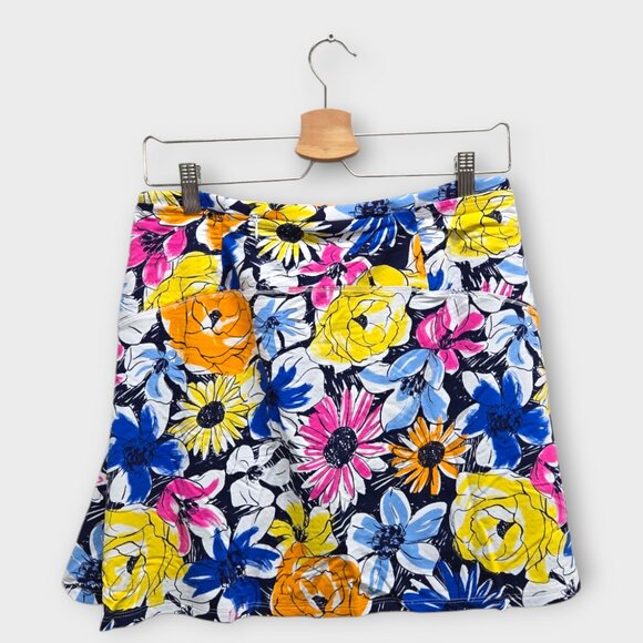NWOT IBKUL Golf Women's Skort Print (Multicolor) - Small - Picture 2 of 2